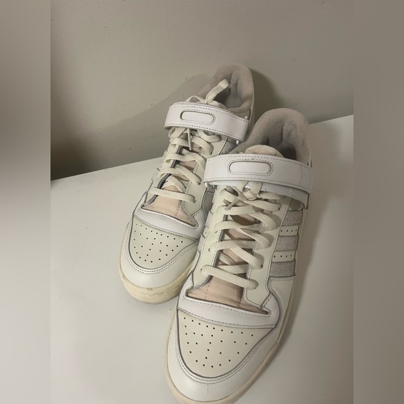 ADIDAS Forum 84 Low Cloud White Orbit Grey  Sneaker US 13 Sneakers 🏀 - Picture 7 of 10